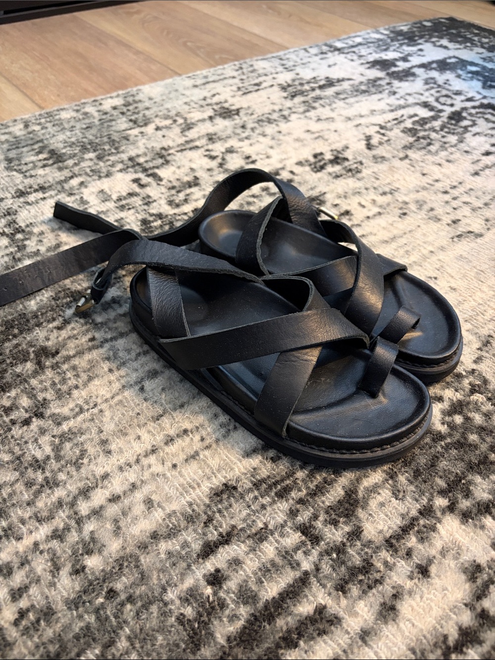 Nisolo Black Sandals